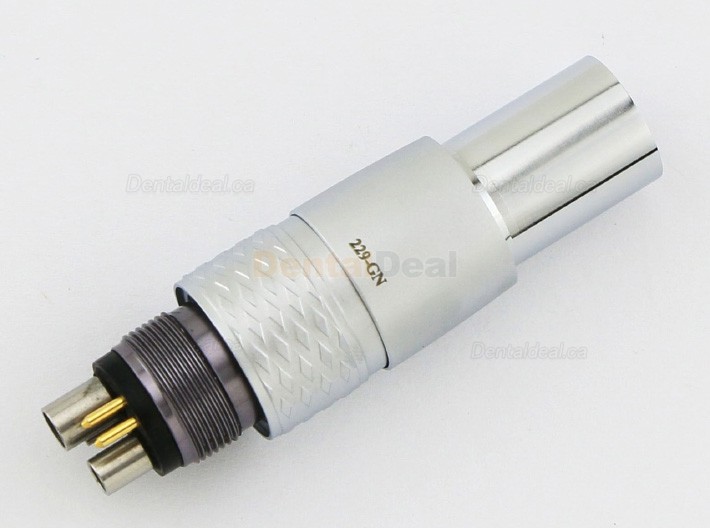 YUSENDENT&reg; COXO CX229-GN Dental Quick Coupling Fit NSK Fiber Optic Turbine Handpiece